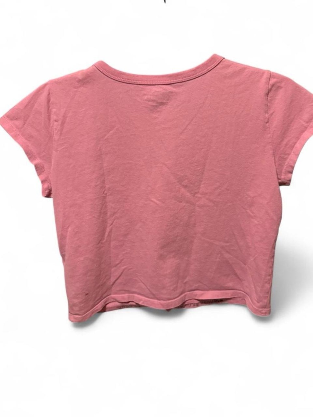 Hollister Dusty Pink Graphic Crop Tee - Picture 2 of 3